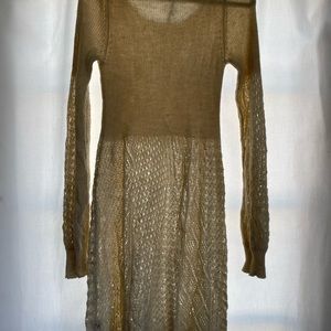 Knitted& knotted dress